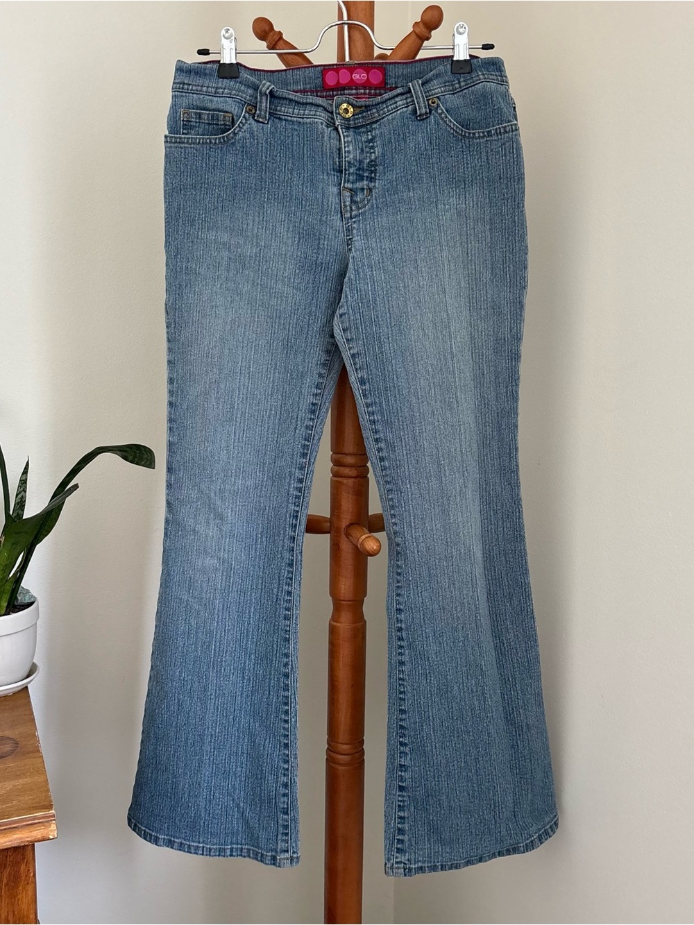 GLO Y2K low rise jeans Women’s Medium Light Blue Jeans